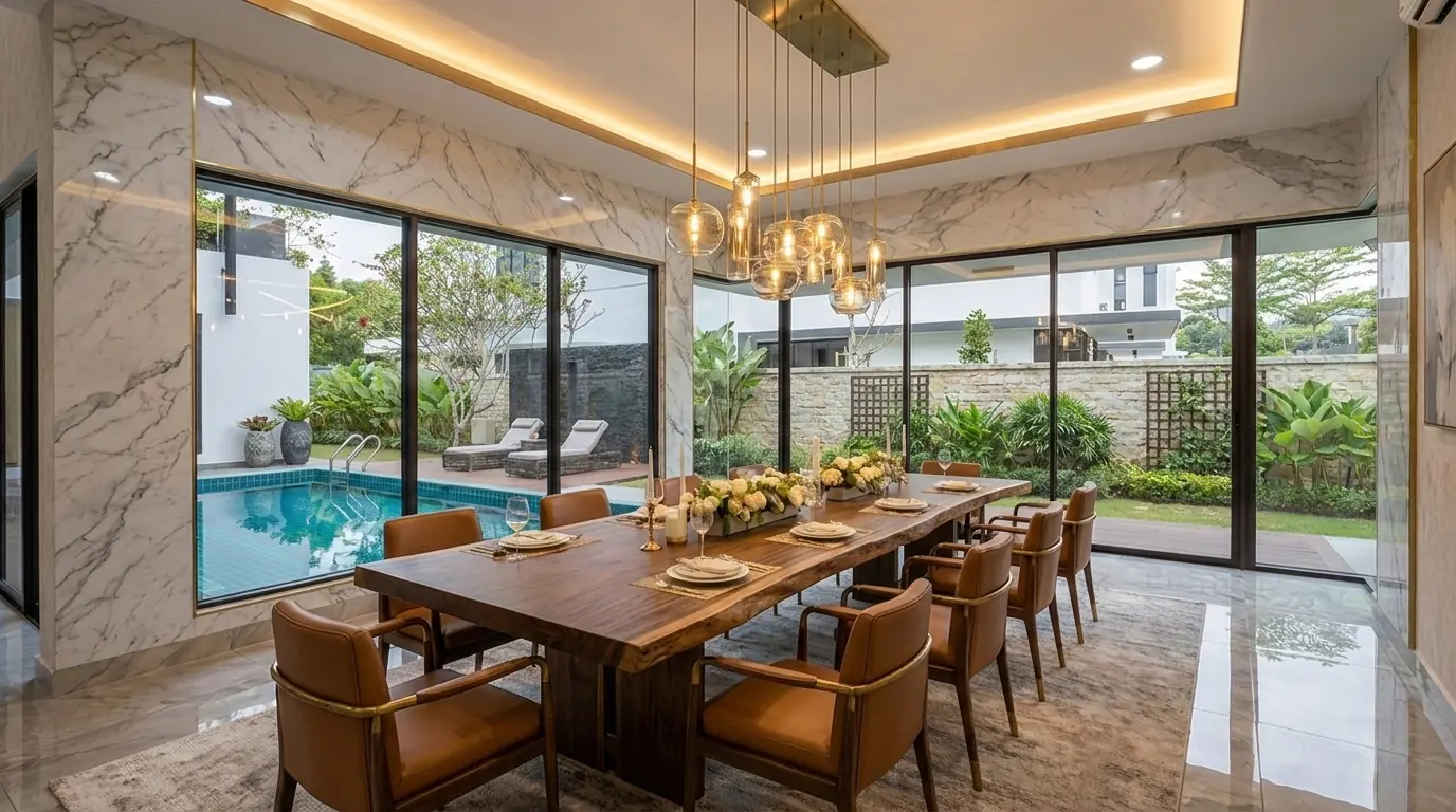 Dining room, East Ledang