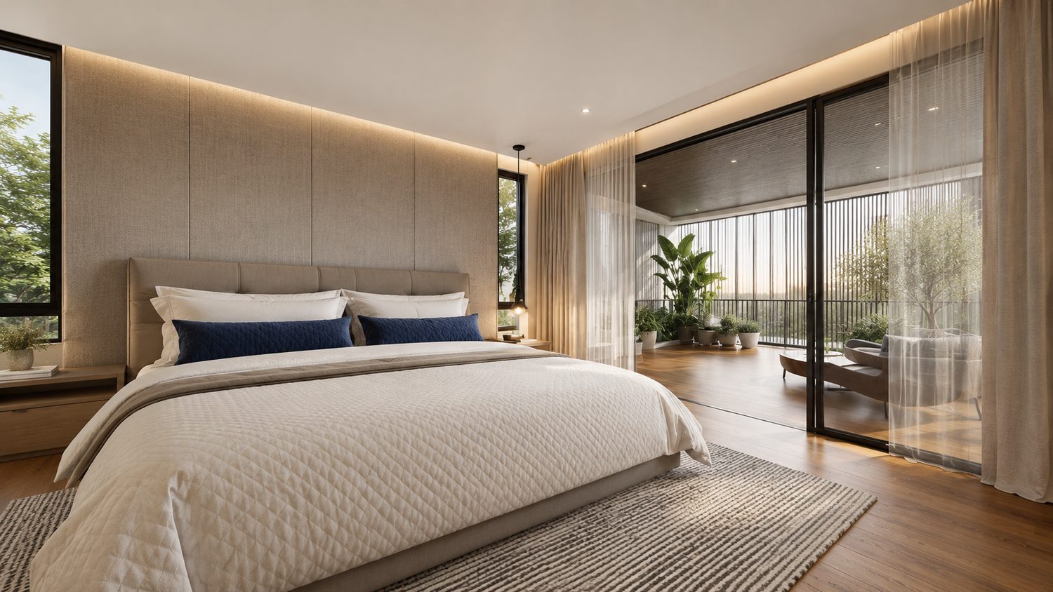 Master bedroom, Avalon